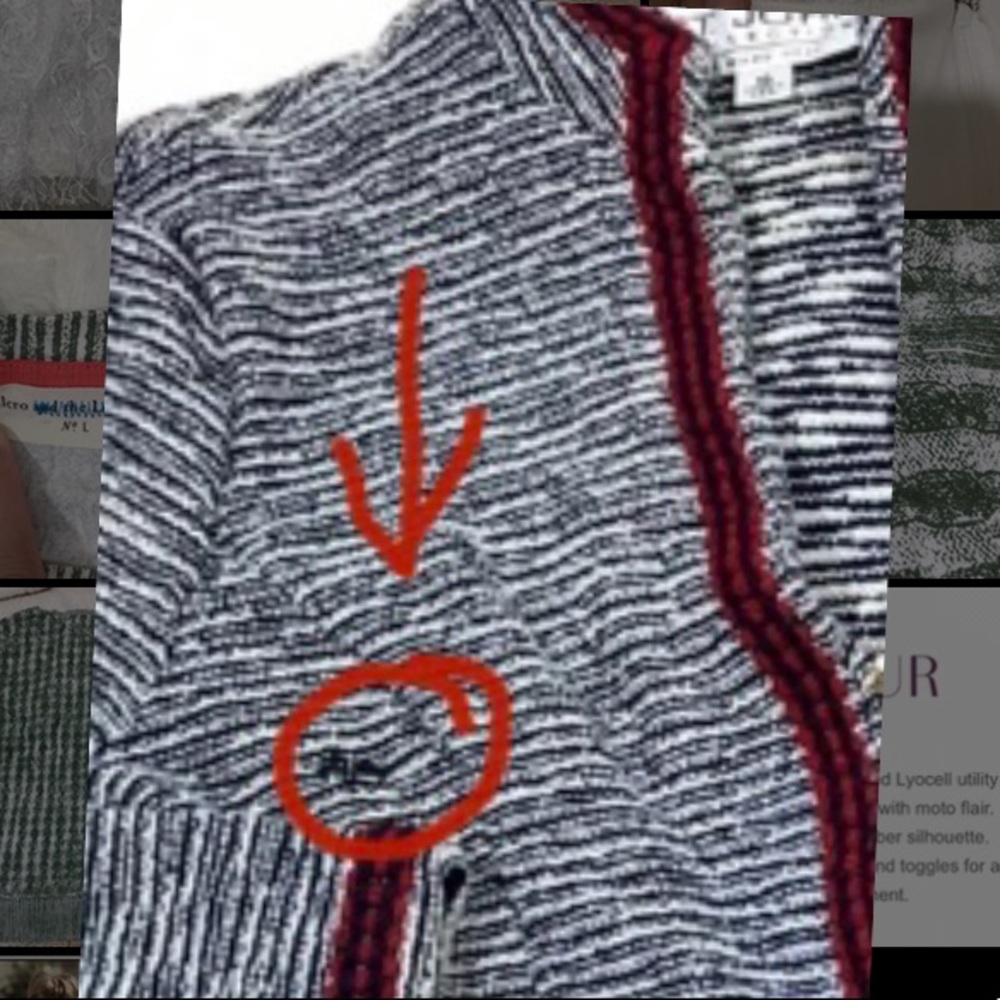 ST. John Nautical Zip Sweater Blazer - Picture 8 of 8